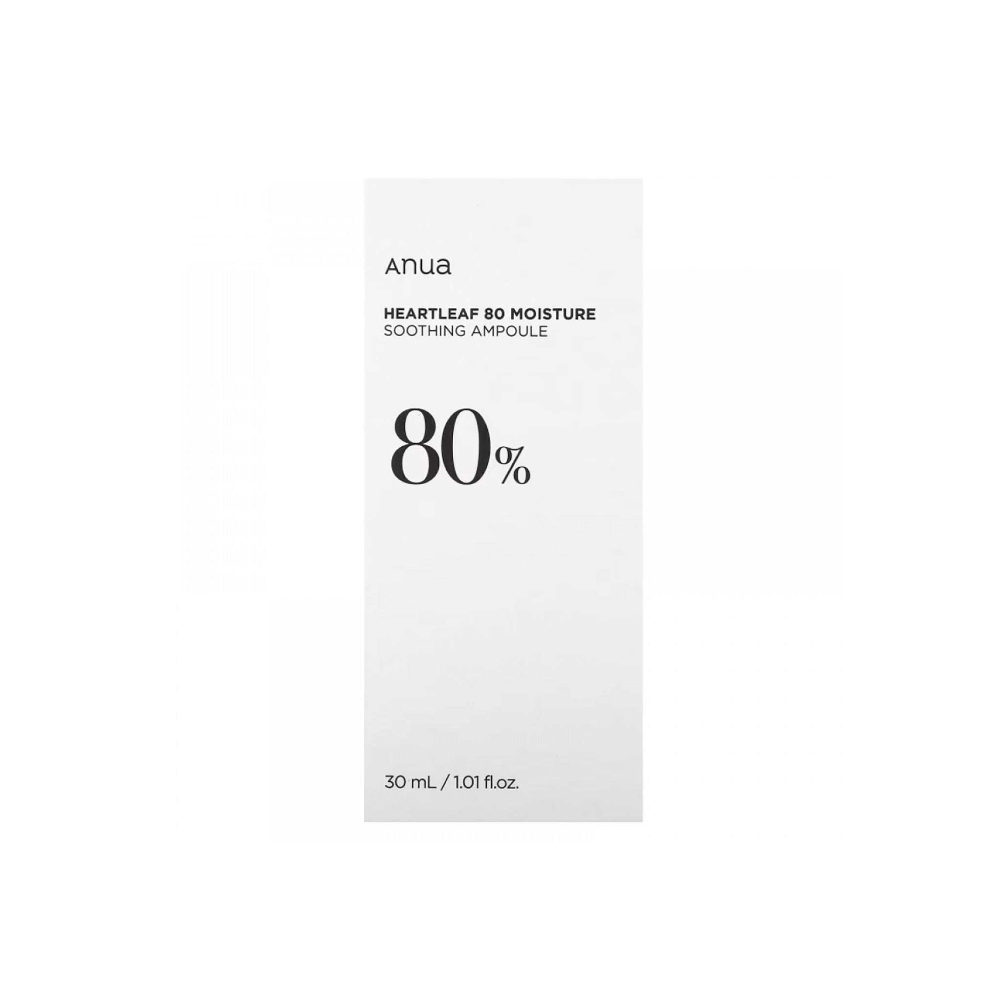 Anua Heartleaf 80% Moisture Soothing Ampoule 30ml