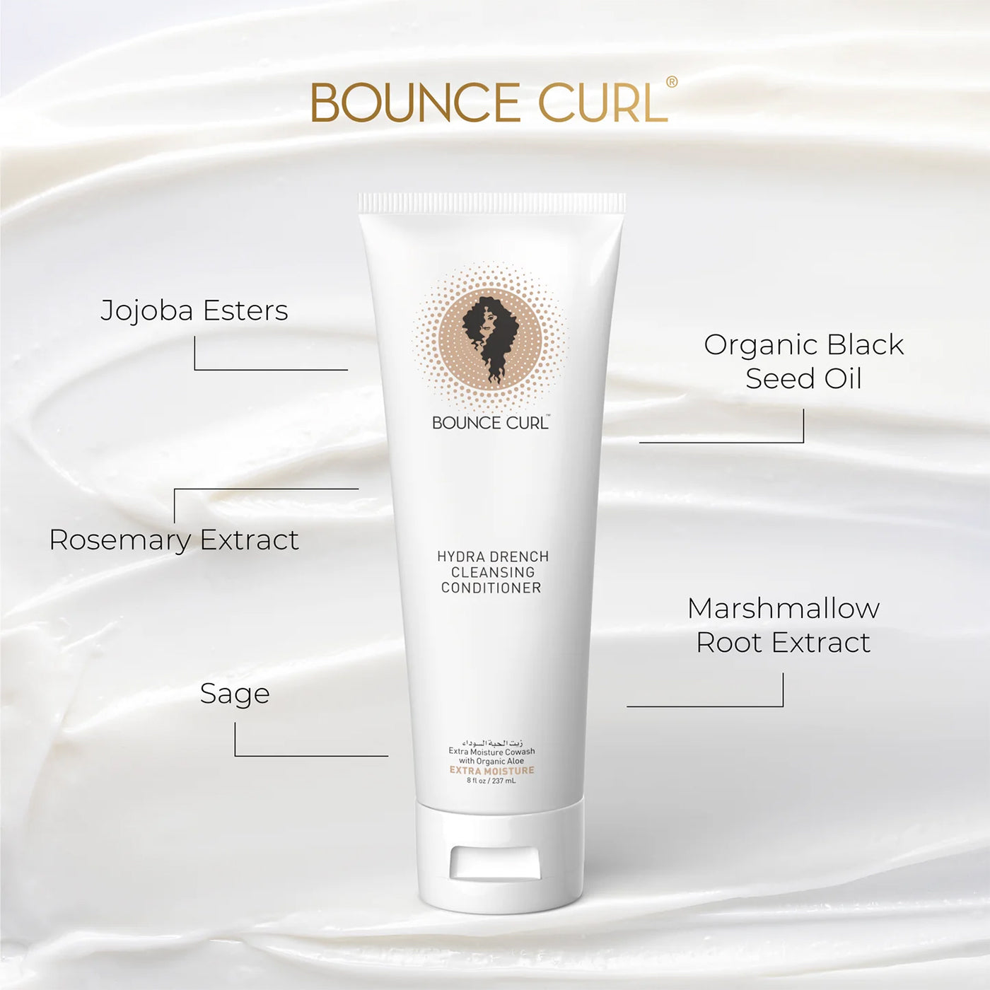 Bounce Curl Hydra-Drench Cleansing Conditioner 237ml