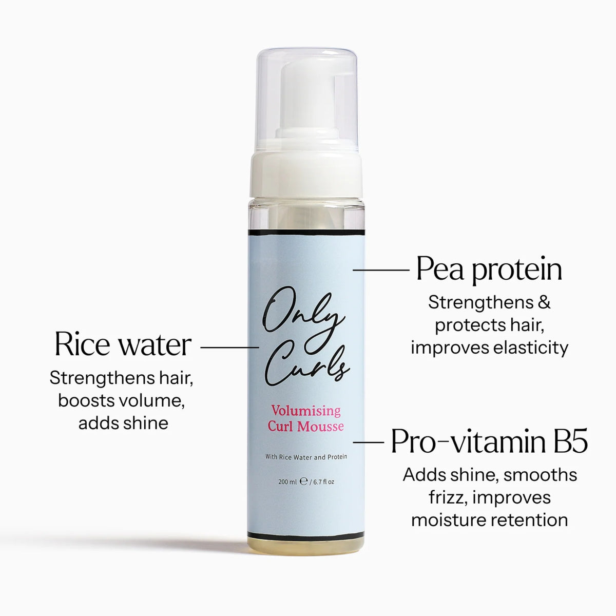 Only Curls Volumising Curl Mousse 200ml
