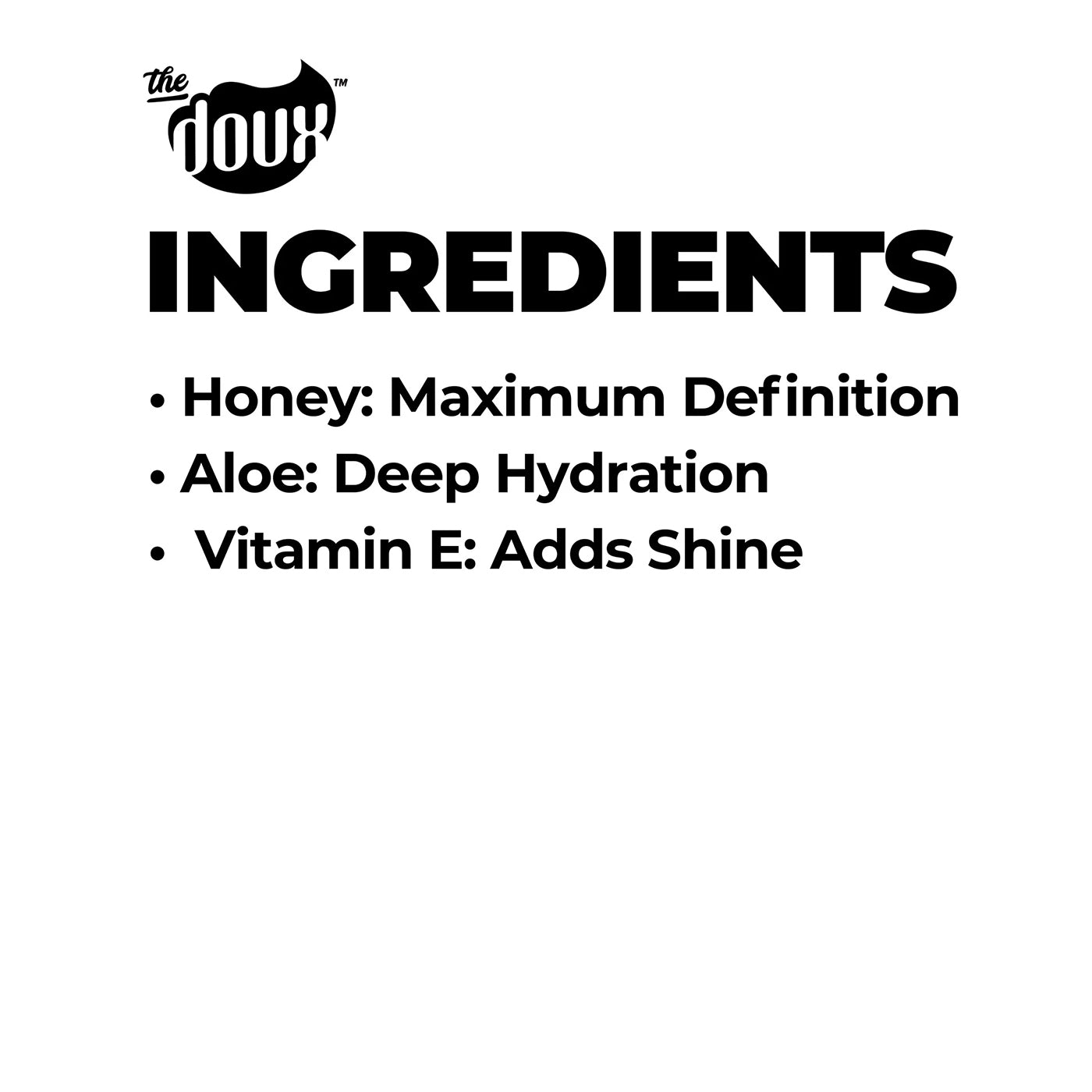 The Doux Bee-Girl Honey Curl Custard 454gr